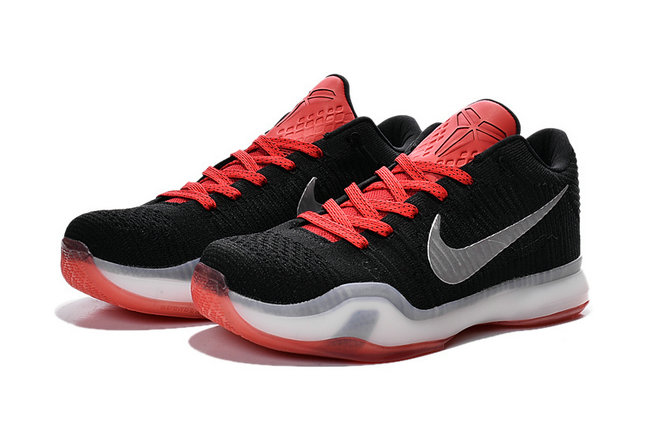 Nike Kobe 10 Elite Low PRM Black Red
